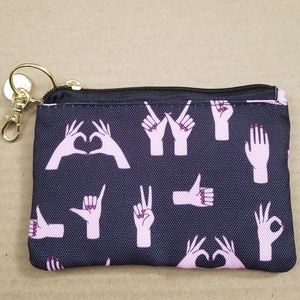 Flat coin purse